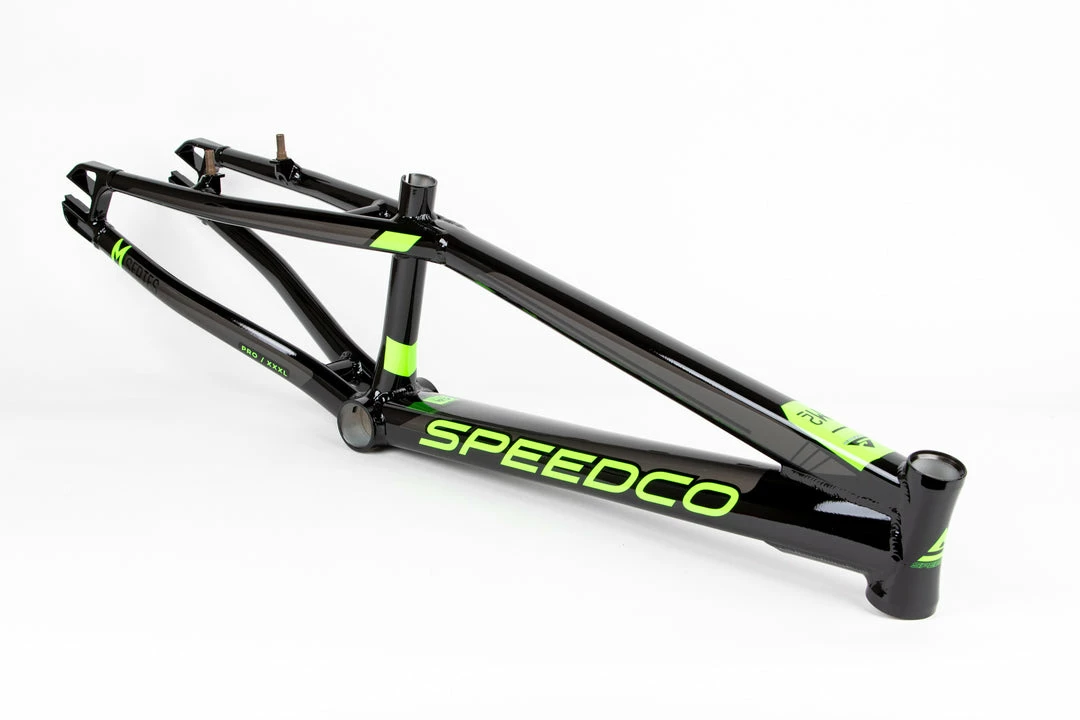 Speedco M2 Alloy BMX Race Frame-Black/Gray/Neon FRAMES 1 Speedco M2 Alloy BMX Race Frame-Black/Gray/Neon FRAMES