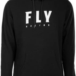 Fly Racing Badge Pullover Hoodie-Black