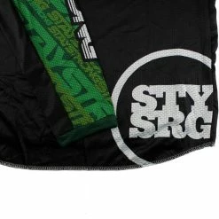 RACE WEAR Stay Strong Mash Up Race Jersey-Green/Black