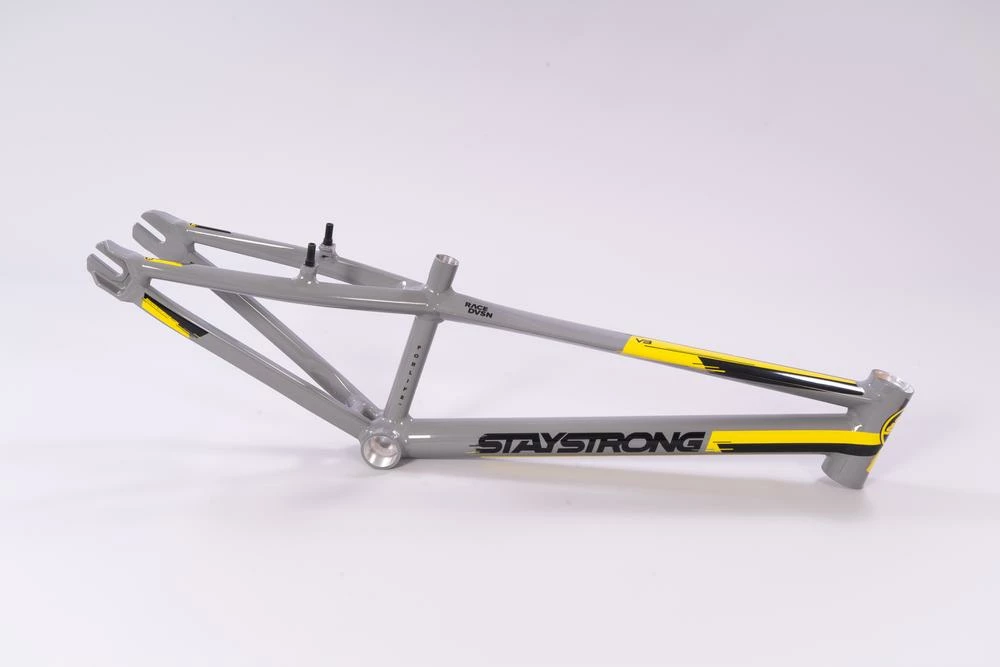 Stay Strong For Life V3 BMX Race Frame-Grey 1 Stay Strong For Life V3 BMX Race Frame-Grey