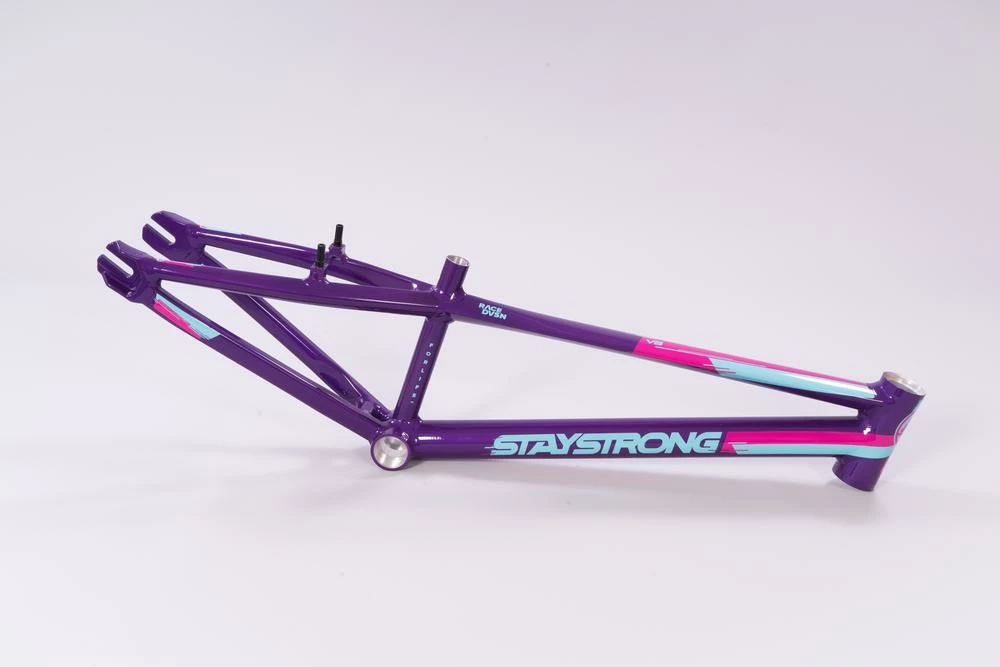Stay Strong For Life V3 BMX Race Frame-Purple FRAMES 1 Stay Strong For Life V3 BMX Race Frame-Purple FRAMES