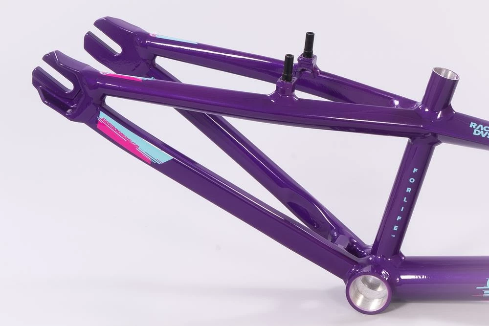 Stay Strong For Life V3 BMX Race Frame-Purple FRAMES 3 Stay Strong For Life V3 BMX Race Frame-Purple FRAMES