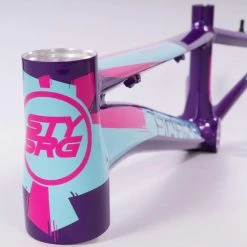 Stay Strong For Life V3 BMX Race Frame-Purple FRAMES 17 Stay Strong For Life V3 BMX Race Frame-Purple FRAMES