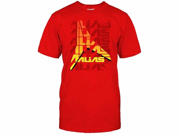 Alias Parallel T-Shirt-Red 1 Alias Parallel T-Shirt-Red