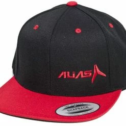 APPAREL Alias Snap Back Hat-Black/Red