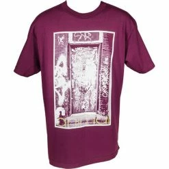 APPAREL Animal Marcy Ave T-Shirt-Maroon/White