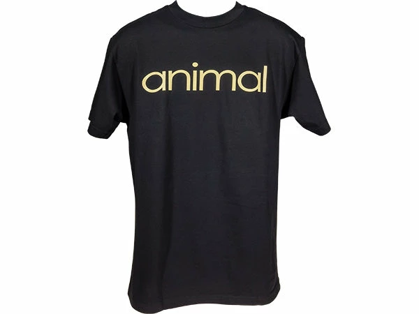 Animal Wordmark T-Shirt-Black APPAREL 1 Animal Wordmark T-Shirt-Black APPAREL