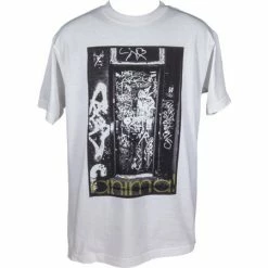 APPAREL Animal Graffiti T-Shirt-White/White-Adult X-Large