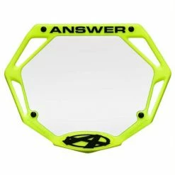 Numbers/Plates/Padsets Answer BMX 3D Number Plate