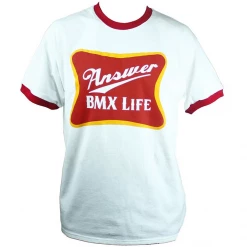 Answer BMX Life T-Shirt-White APPAREL