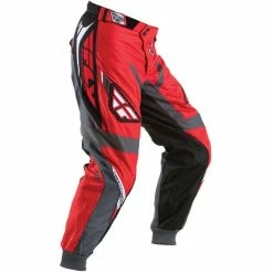 Fly Racing 2010 F-16 Race Pants-Red/Steel RACE WEAR