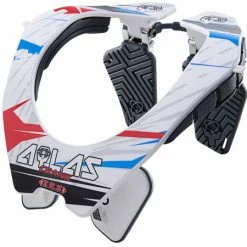 PROTECTIVE GEAR Atlas Cranks Neck Brace-White