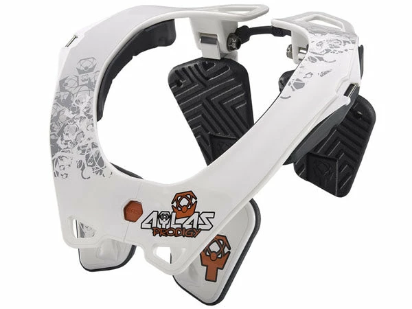 PROTECTIVE GEAR Atlas Prodigy Neck Brace-White 1 PROTECTIVE GEAR Atlas Prodigy Neck Brace-White