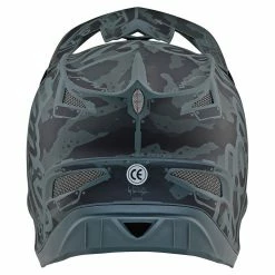 Troy Lee Designs D3 Fiberlite Factory Camo Helmet-Green