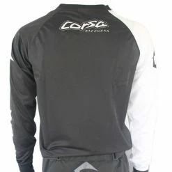 RACE WEAR Corsa Warrior X Race Jersey-Black/White