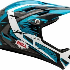 Bell Sanction Helmet-Blue/Black/White-Medium