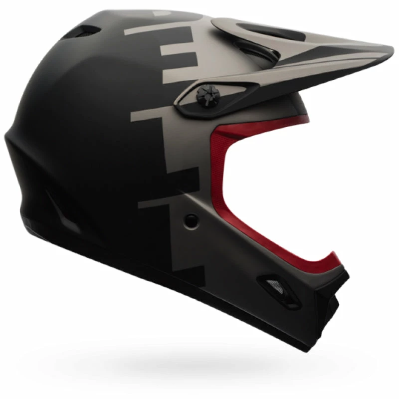PROTECTIVE GEAR Bell Transfer-9 Helmet-Matte Black/Gray 1 PROTECTIVE GEAR Bell Transfer-9 Helmet-Matte Black/Gray