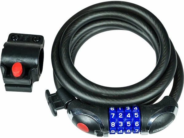 XLC 6ft Cable Lock-Combo ACCESSORIES 1 XLC 6ft Cable Lock-Combo ACCESSORIES