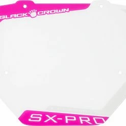 Black Crown SX Pro Number Plate