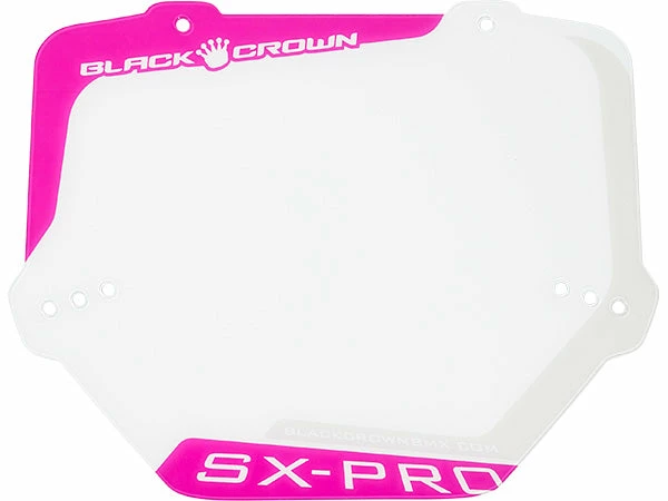 Black Crown SX Pro Number Plate 1 Black Crown SX Pro Number Plate