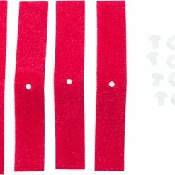 Black Crown Velcro Number Plate Straps