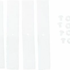 Black Crown Velcro Number Plate Straps