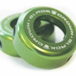 Grips Black Crown Aluminum Bar Caps