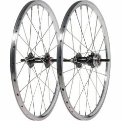Black Ops Cassette Wheelset W/Sun M14A Rims-24H-20x1.50"-Polished