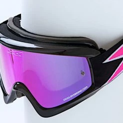 EKS Brand X-Brand Gox Limited Stealth Goggles-Black/Hot Pink PROTECTIVE GEAR