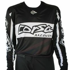 RACE WEAR Corsa Unleashed Jersey-Black/White