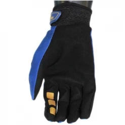 RACE WEAR Corsa Unleashed Velcro Glove-Navy/Gold