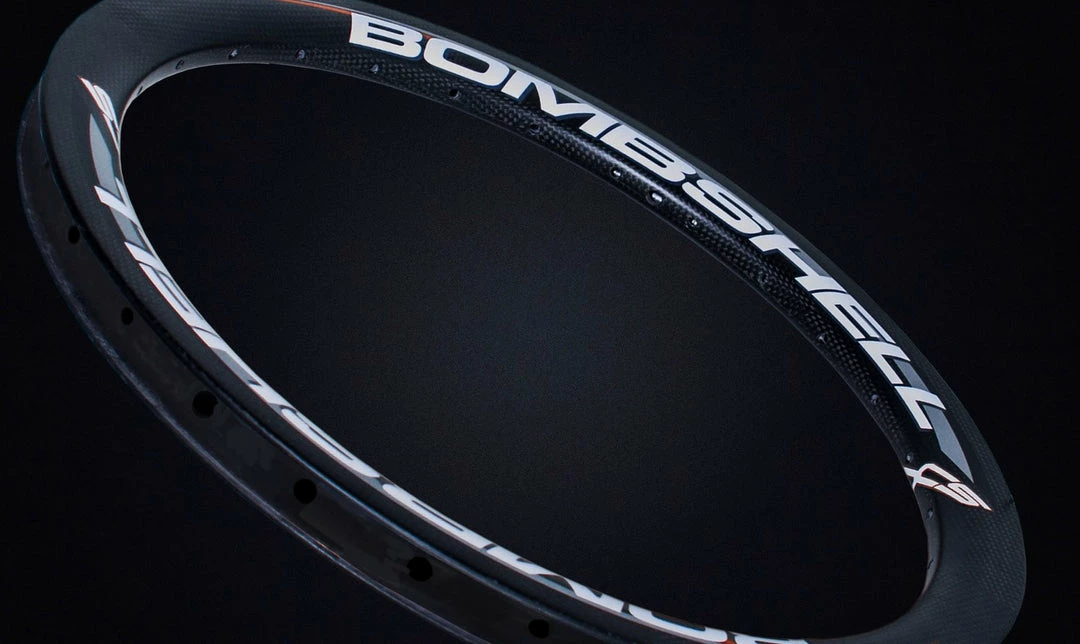 Bombshell CS Carbon Pro BMX Rear Rim - 28H 20x1.75" 1 Bombshell CS Carbon Pro BMX Rear Rim - 28H 20x1.75"