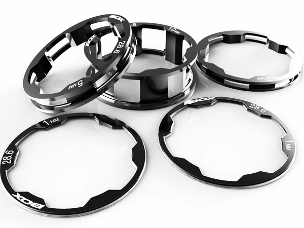 Box Zero Stem Spacer Kit Headsets 3 Box Zero Stem Spacer Kit Headsets