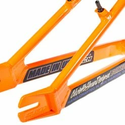 CCH Super Cup Aluminum BMX Race Frame-Fluorescent Orange