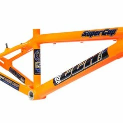 CCH Super Cup Aluminum BMX Race Frame-Fluorescent Orange