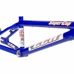 CCH Super Cup Aluminum BMX Race Frame-Candy Blue
