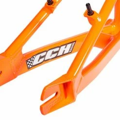 CCH Super Cup Aluminum BMX Race Frame-Fluorescent Orange