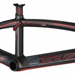 CHASE BICYCLES FRAMES Chase ACT 1.0 Carbon BMX Race Frame-Matte Black/Blue