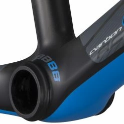 CHASE BICYCLES FRAMES Chase ACT 1.0 Carbon BMX Race Frame-Matte Black/Blue