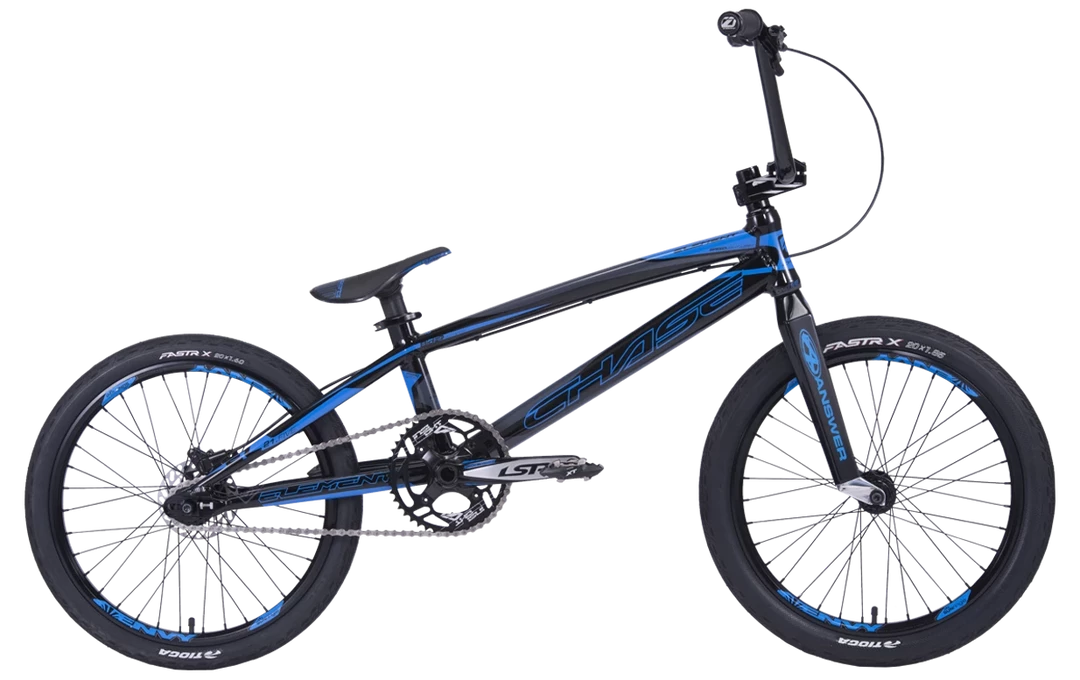 CHASE BICYCLES Chase Element Pro XXL BMX Bike-Black/Blue 10 CHASE BICYCLES Chase Element Pro XXL BMX Bike-Black/Blue