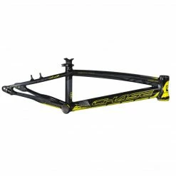 CHASE BICYCLES FRAMES Chase RSP4.0 BMX Bike Frame-Black/Neon Yellow