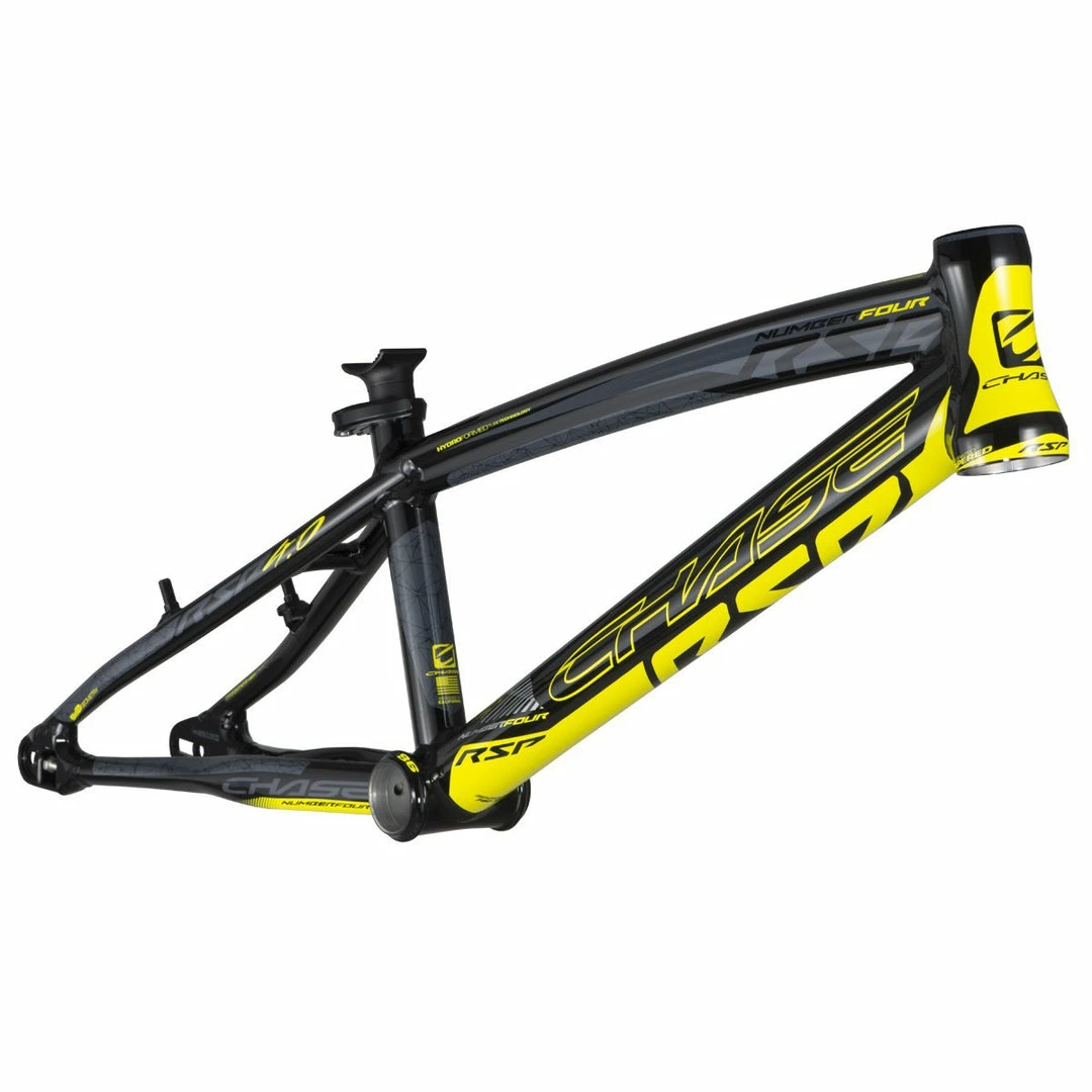 CHASE BICYCLES FRAMES Chase RSP4.0 BMX Bike Frame-Black/Neon Yellow 2 CHASE BICYCLES FRAMES Chase RSP4.0 BMX Bike Frame-Black/Neon Yellow