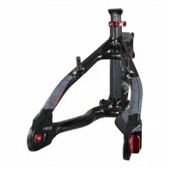 CHASE BICYCLES Chase RSP4.0 BMX Bike Frame-Black/Red FRAMES