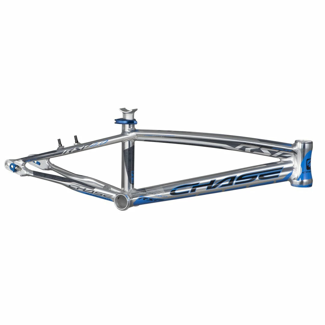 CHASE BICYCLES Chase RSP4.0 BMX Bike Frame-Polish/Blue 1 CHASE BICYCLES Chase RSP4.0 BMX Bike Frame-Polish/Blue