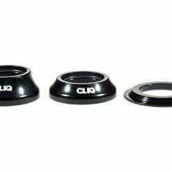 Cliq Tapered Integrated Headset-1 1/8"-1.5"-Black Headsets