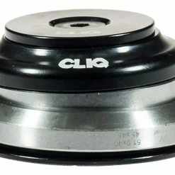 Cliq Tapered Integrated Headset-1 1/8"-1.5"-Black Headsets