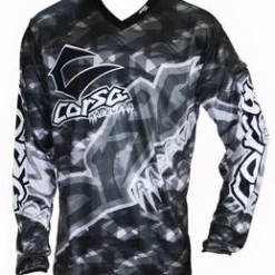 RACE WEAR Corsa Unleashed Jersey-Black/White 7 RACE WEAR Corsa Unleashed Jersey-Black/White