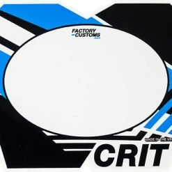 Numbers/Plates/Padsets Crit Color Blocks Number Plate