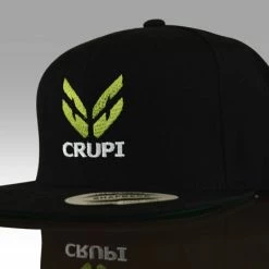 APPAREL Crupi Snapback Logo Hat-Black