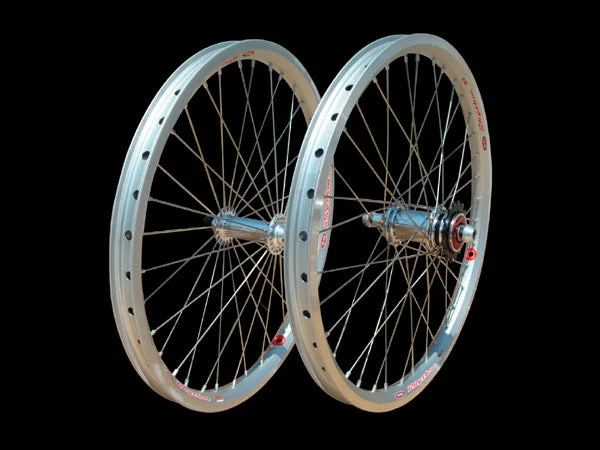 WHEELS Crupi Rhythm Pro Cassette Wheel Set-20x1.75"-Silver 1 WHEELS Crupi Rhythm Pro Cassette Wheel Set-20x1.75"-Silver